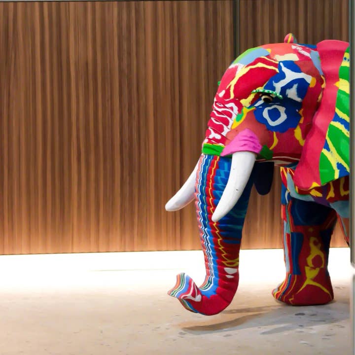 Ocean Sole - Wholesale Sculpture - Kenyan Heritage Elephant Flip Flop Sculpture2