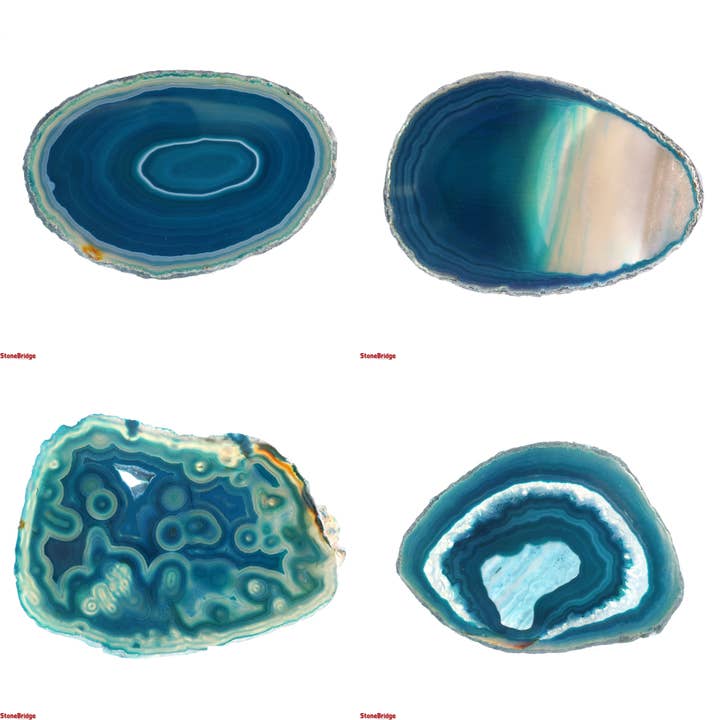 Stonebridge Imports - Wholesale Spiritual Stone/Crystal - Agate Slices #1 - 2" to 3" Long8