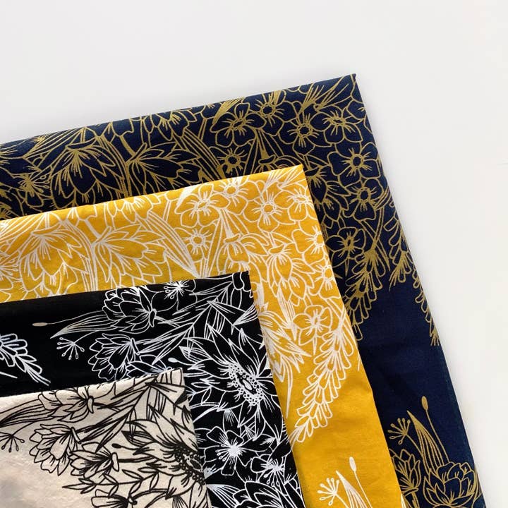 WILDFLOWER BANDANA for wholesale by Anna Montagne Studio