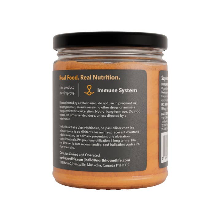 North Hound Life - Vendita all'ingrosso Integratore per animali domestici - Cani - Golden Turmeric Superblend per cani