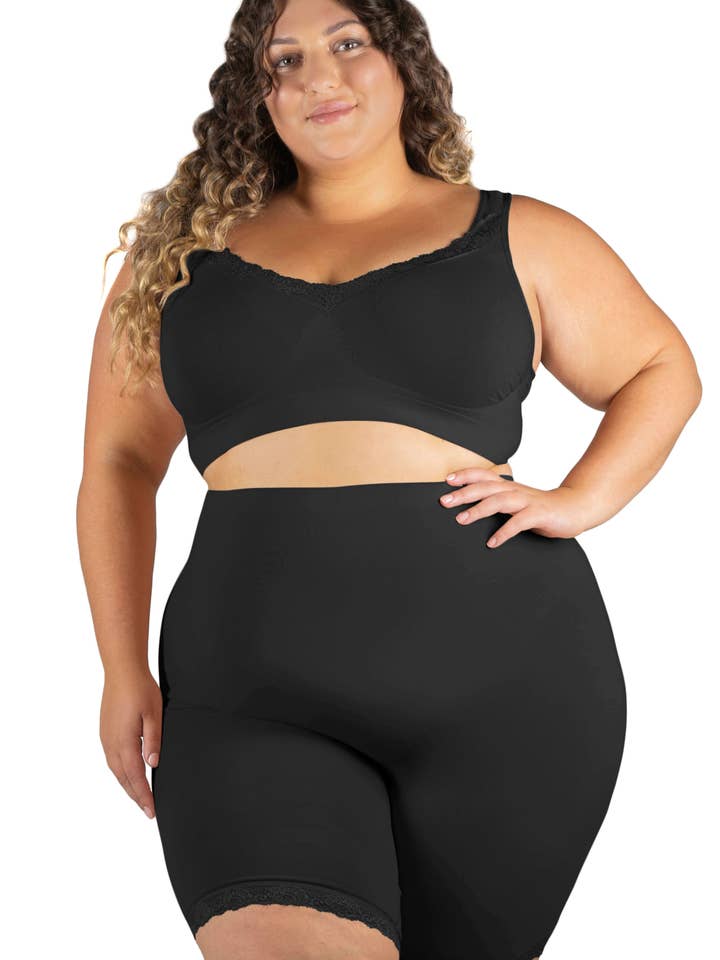 B Free AUSTRALIA - Wholesale Athletic Shorts - Women's - Anti Chafing High Rise Long Cotton Shorts19