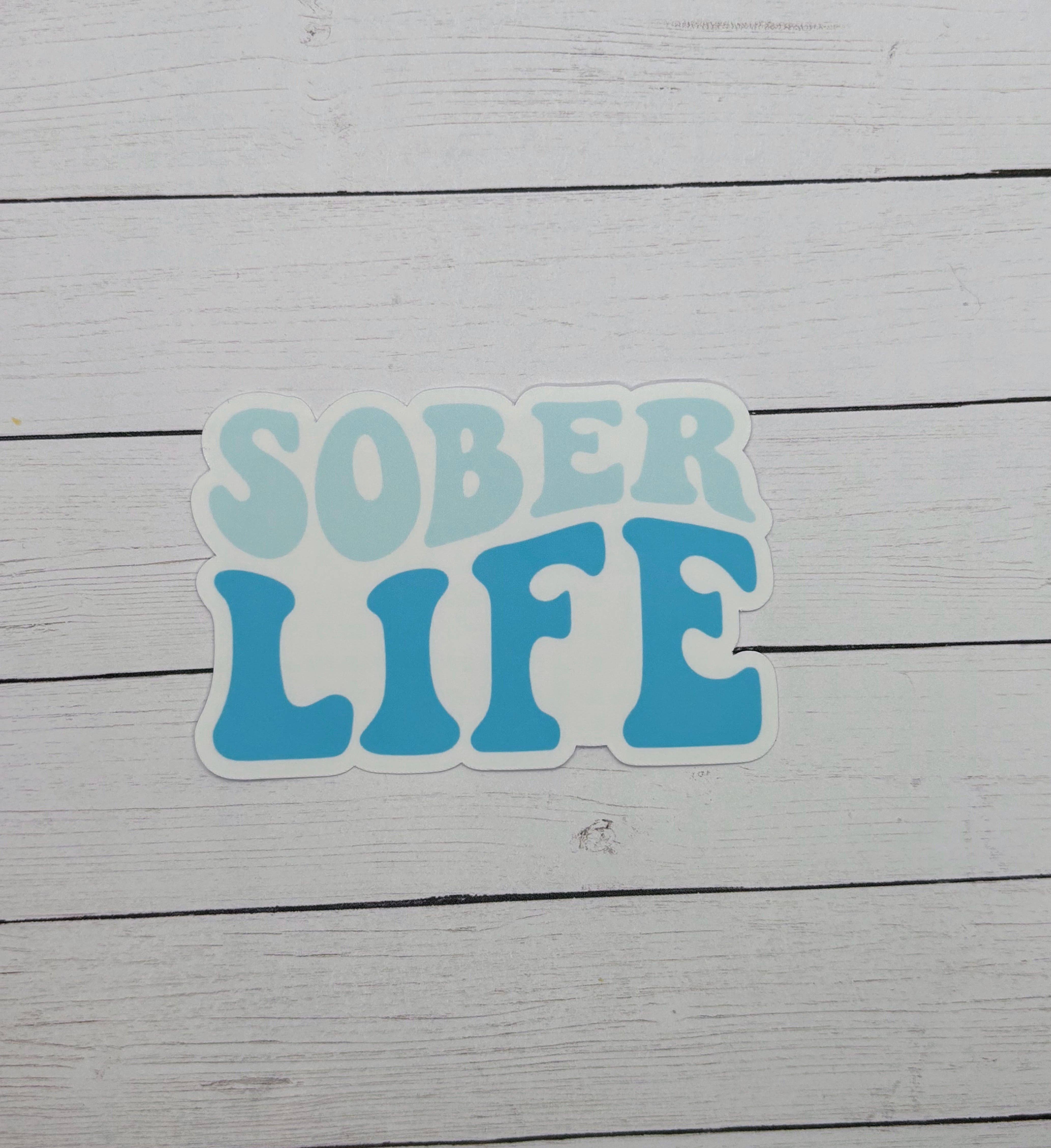 Made with Monday - Wholesale Sticker - Sober Life Sticker2