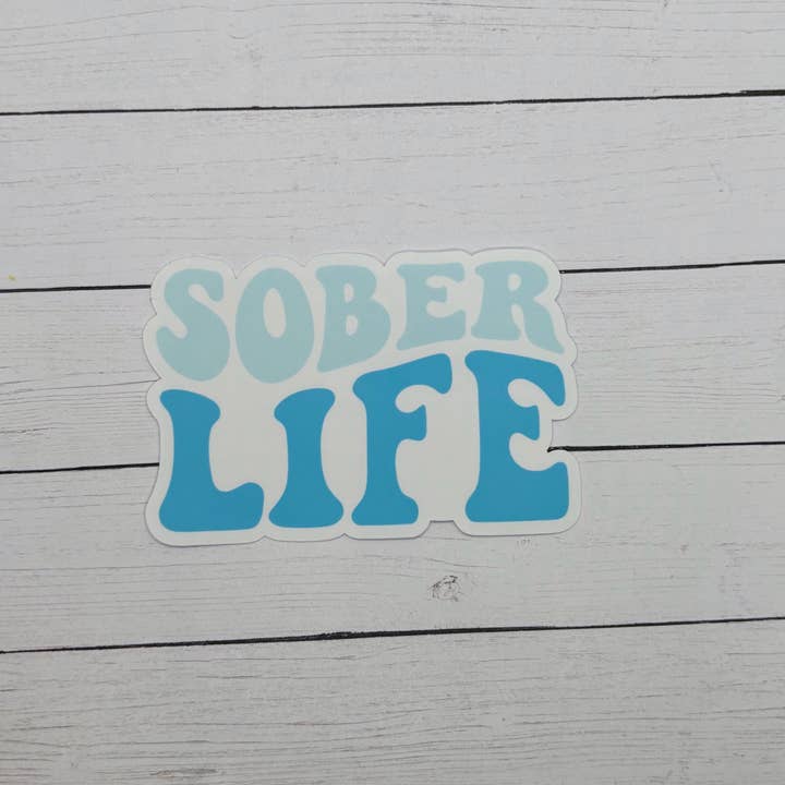 Made with Monday - Wholesale Sticker - Sober Life Sticker2