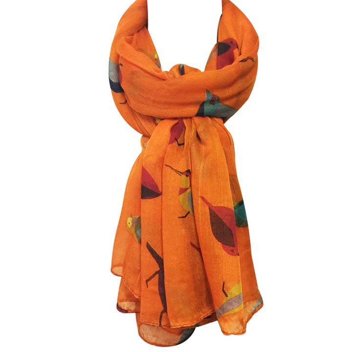 Wrapables.com - Wholesale Scarf - Women's - Wrapables Soft Viscose Bird Print Multi-Style Scarf43