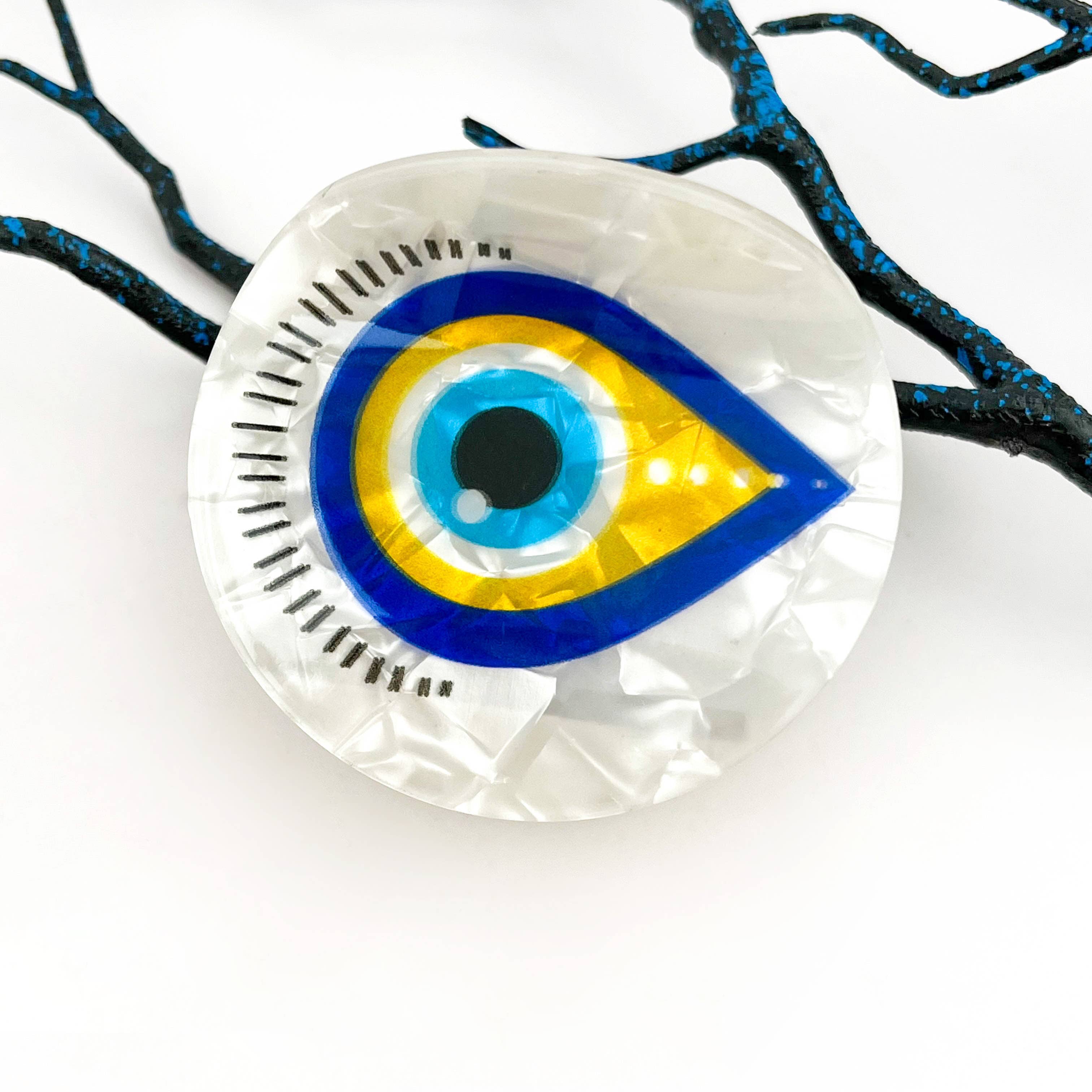 mildstyles – Engroshandel Hårspænde - Dame – Solbrille Rund Kreativ Hårklo Clips5