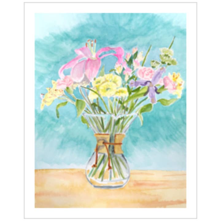 Fiber & Brimstone - Wholesale Art Print - Chemex Bouquet1