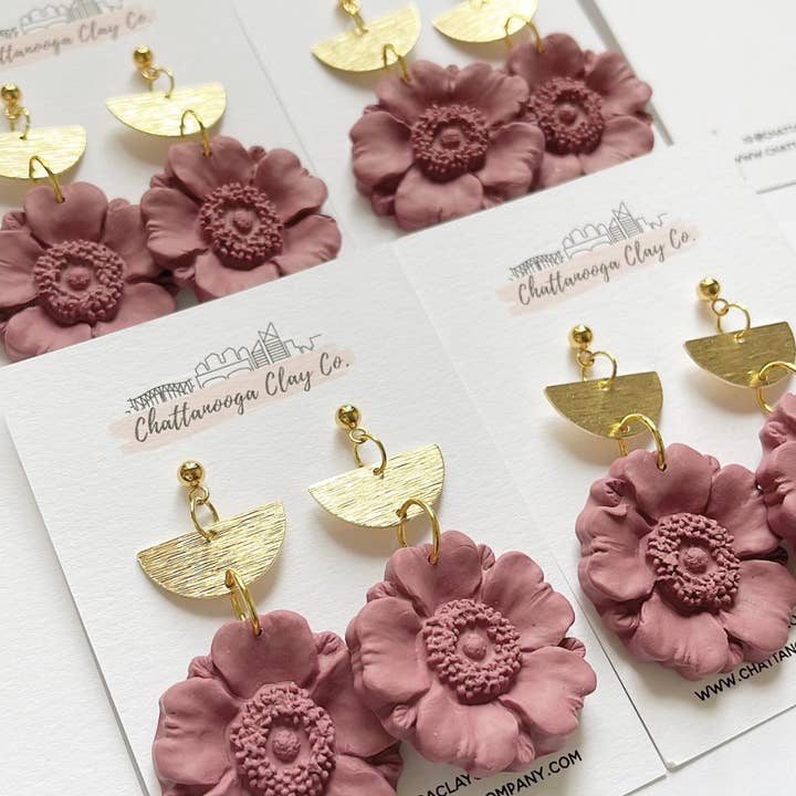 Mauve Blomstrende Flower Drop for engroshandel hos Chattanooga Clay Company