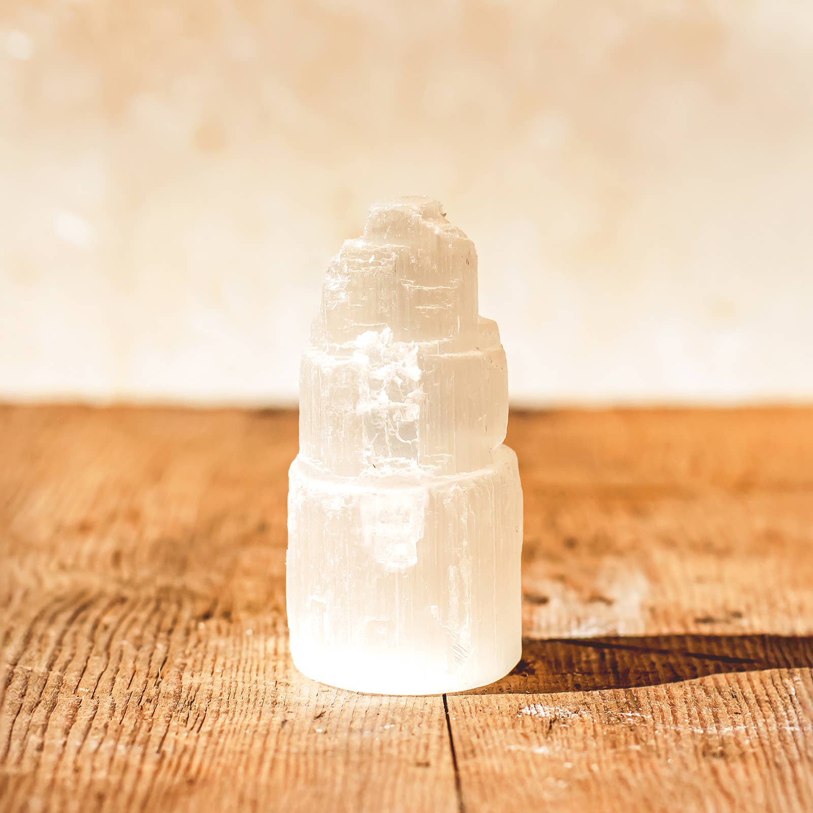 Mindful Living Co. - Wholesale Spirituele steen/kristal - Seleniet Torens – Kristallen (Klein, Medium & Groot)8