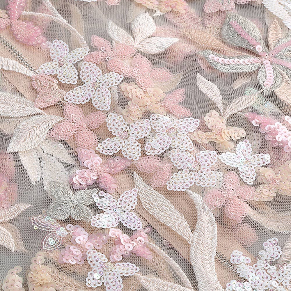 Productseeker - Wholesale Gown - Women's - DR578 Elegant Off-Shoulder Floral Embroidered Sequin Dress18