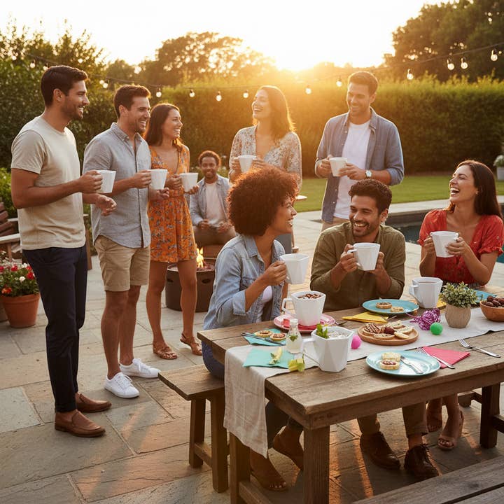 Kadra Kitchenware - Venta al por mayor Taza - Juego de tazas de cerámica MITBAK de 14 oz, 6 piezas, multiusos, aptas para lavavajillas2