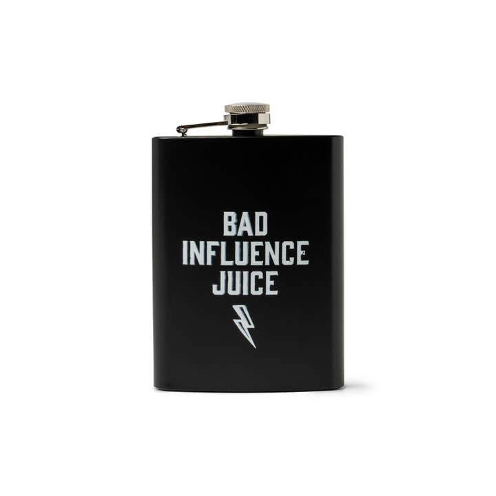 DM Merchandising - Wholesale Flask - Bunk House On The Rockies Stainless Steel Flask