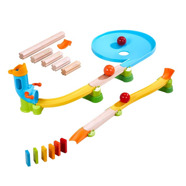 HABA USA - Wholesale Building Set - Kids - Kullerbu Traffic Jam Ball Track Set3