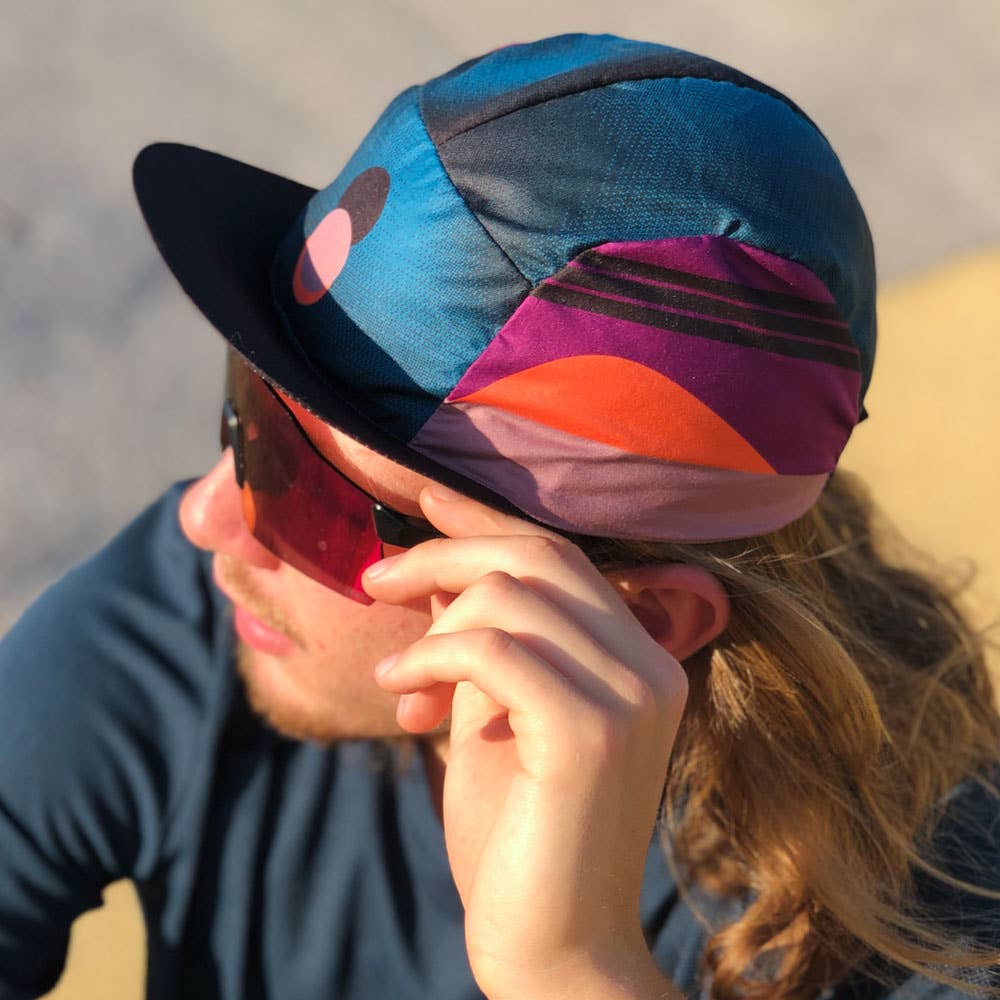 Vera Cycling - Wholesale Flat Brim Cap - Unisex - POLARIS trail running cap - light, technical, durable2