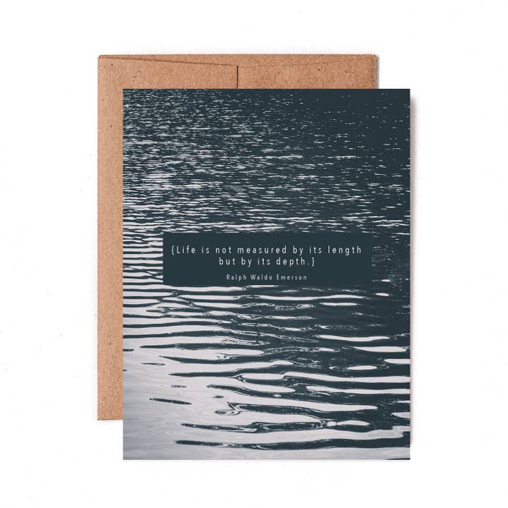 Biglietto di auguri di profondità per la vendita all'ingrosso da parte di The Pen + Piper