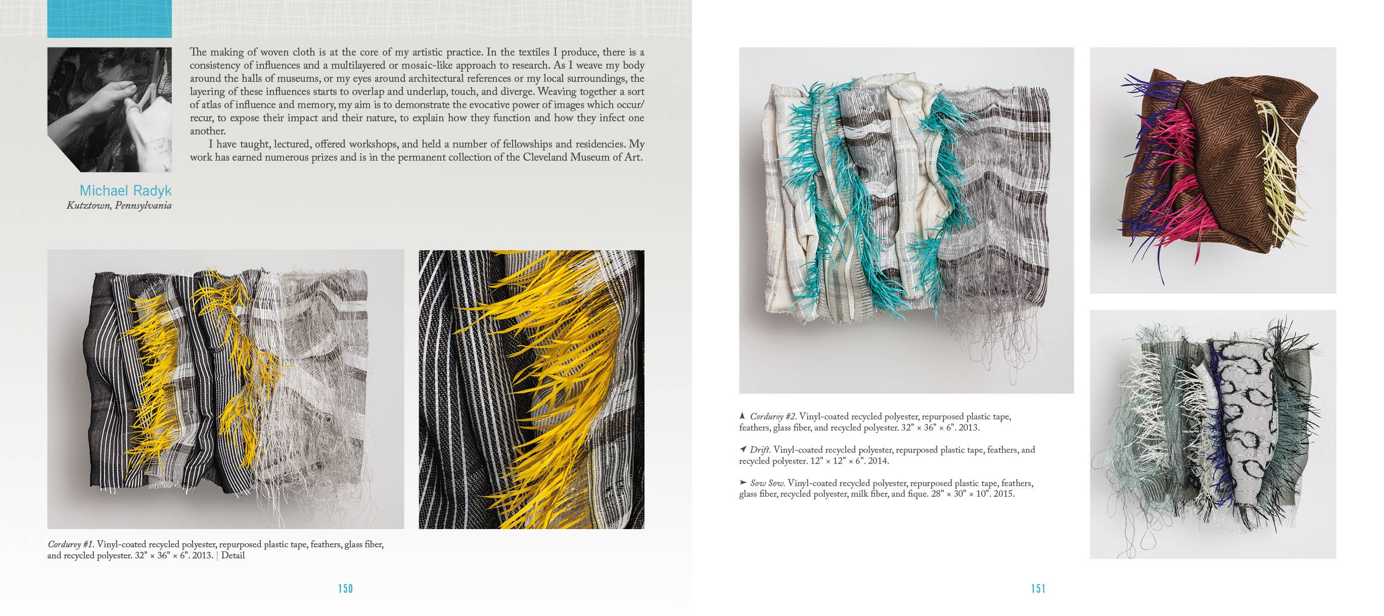Schiffer Publishing - Wholesale Display Book - Artistry in Fiber Vol. 1: Wall Art6