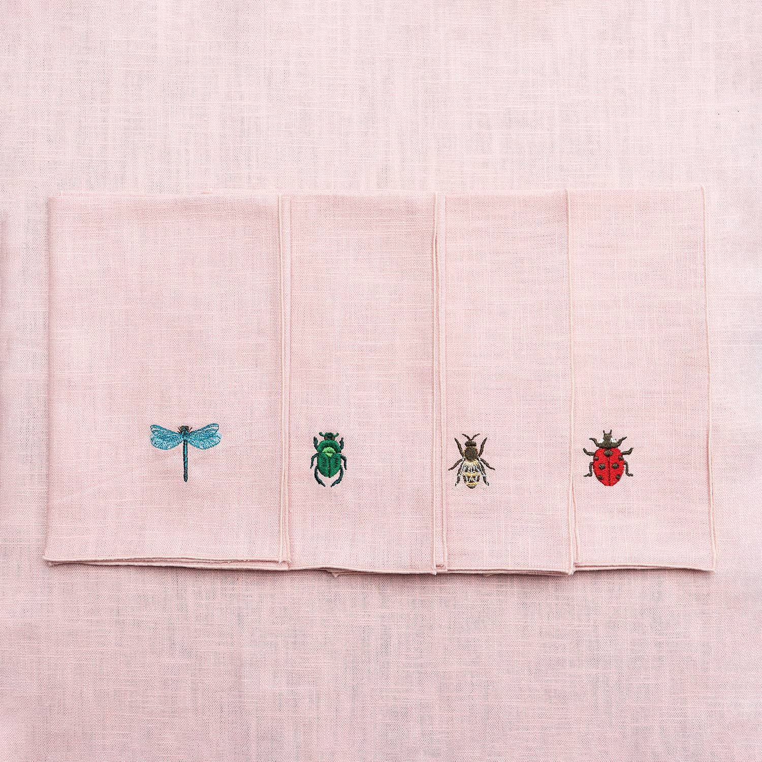 Giardino Segreto – Großhandel Papier- & Stoffserviette – INSECT Leinenserviette7