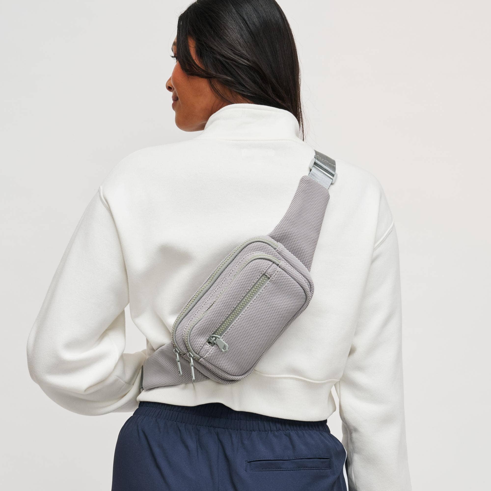 Sol and Selene - Wholesale Belt Bag - Women's - Hip Hugger Neoprene Mesh Belt Bag50