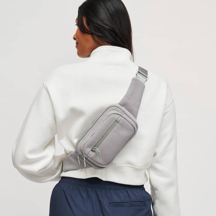 Sol and Selene - Wholesale Belt Bag - Women's - Hip Hugger Neoprene Mesh Belt Bag50