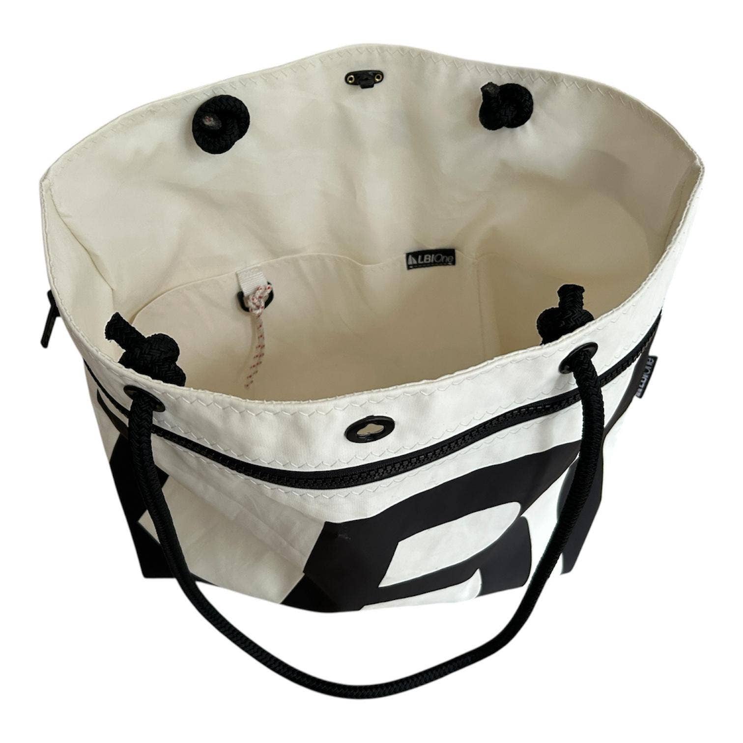 LBI One - Wholesale Tote Bag - Women's - Recycled Dacron Sailcloth Tote With LBI Lettering2