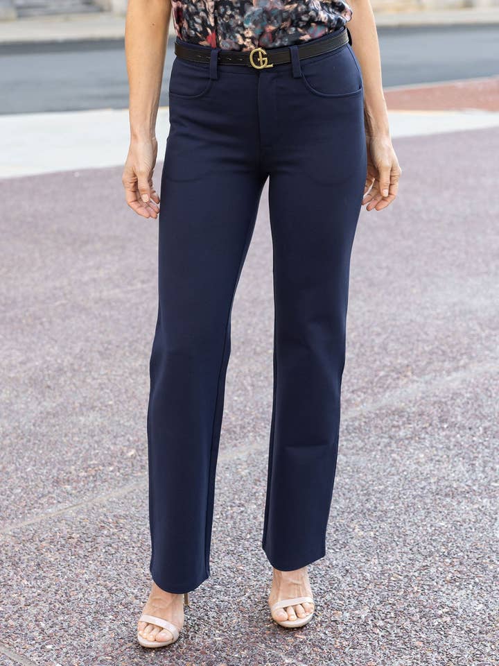 Fab-Fit Work Pant - Straight Leg in Navy for wholesale on Faire4