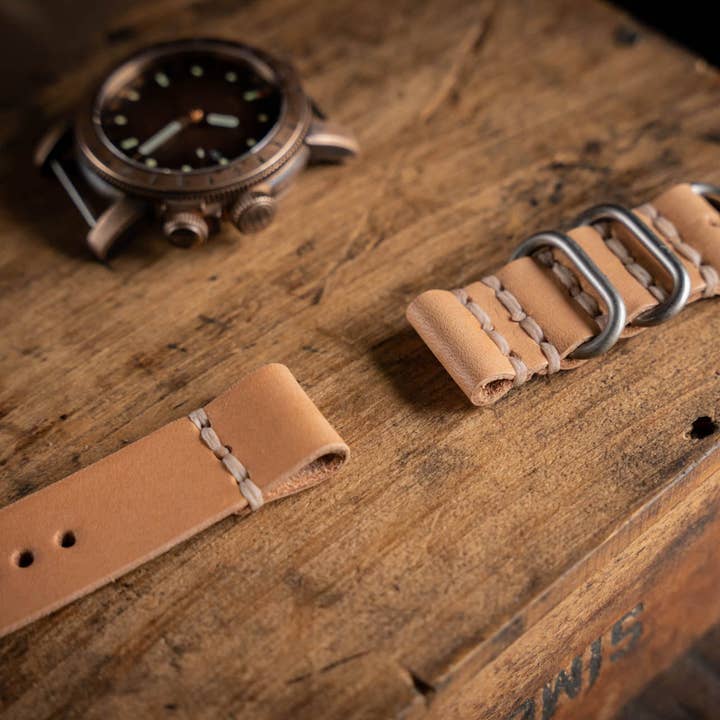 Correa de reloj de piel natural para venta al por mayor de Craft and Lore