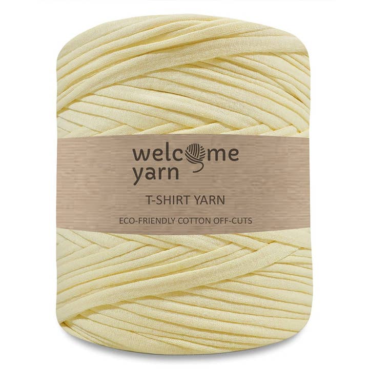 T-shirt Yarn Yellow for wholesale by WelcomeYarn