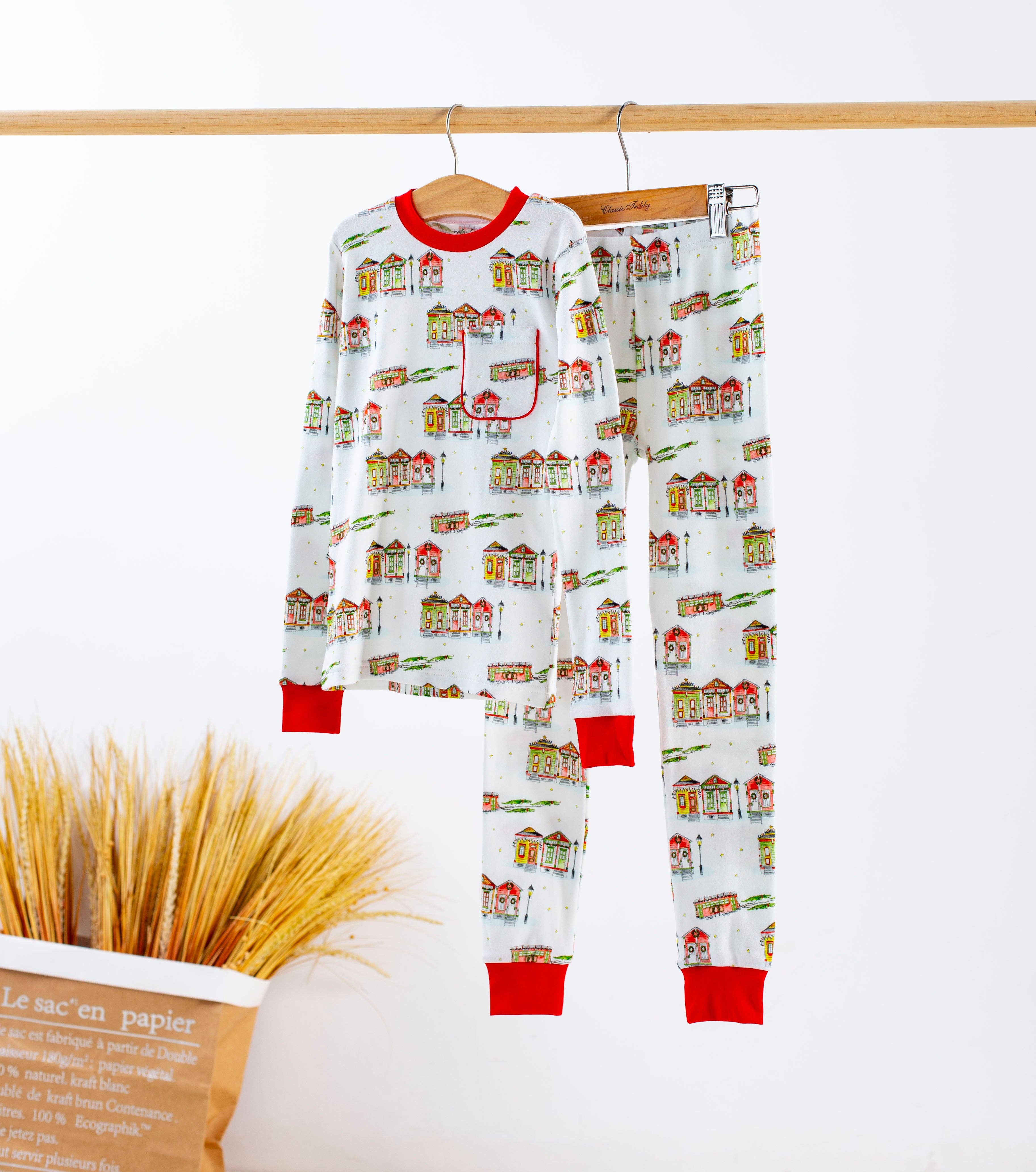 Nola Tawk - Wholesale Sleepwear Set - Kids - Bayou Wonderland Organic Cotton Christmas Pajama Set6