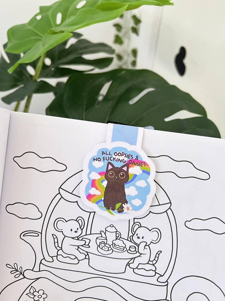 Alle Oopsies & No Fcking Daisies magnetisk bogmærke for engroshandel hos Melting Hearts Co