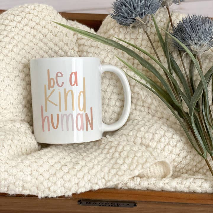 swaygirls - Wholesale Coffee Mug - Be a kind human coffee mug | Kindness mug | Be kind mug4