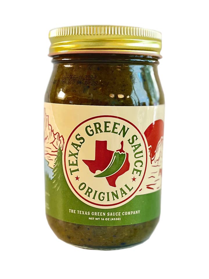 Original Texas Green Sauce | By the Jar for wholesale by The Texas GreenSauce Company