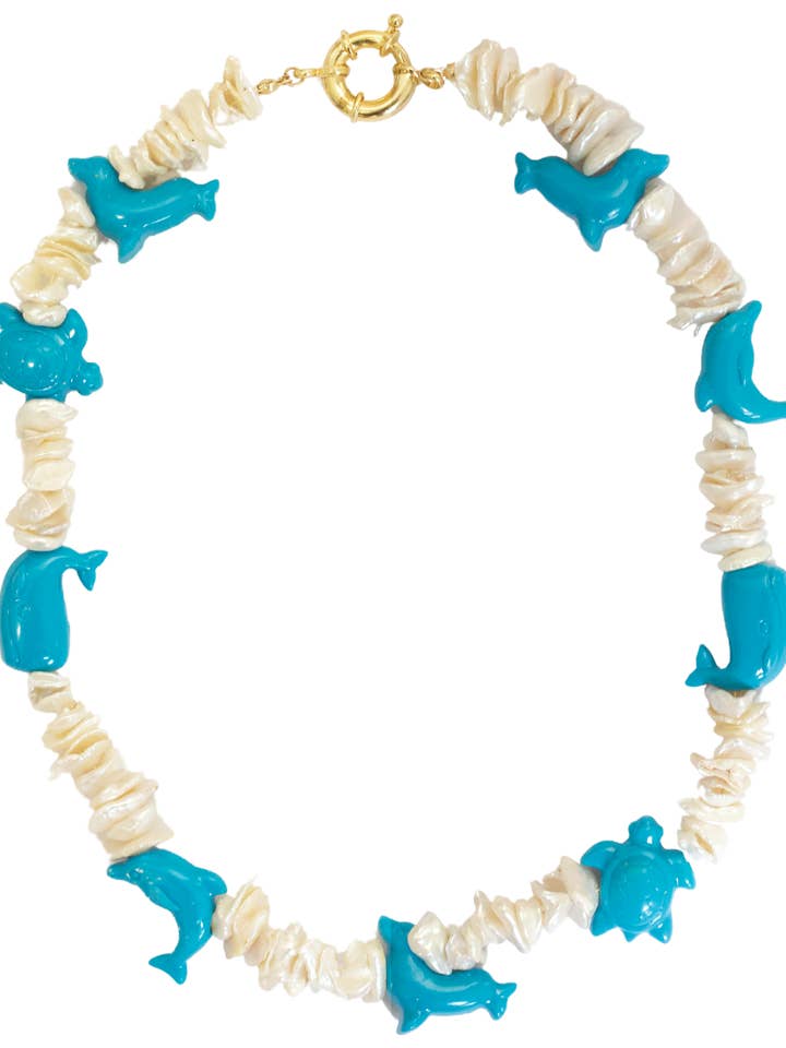 Marine Life halskæde for engroshandel hos Serendipitous Project