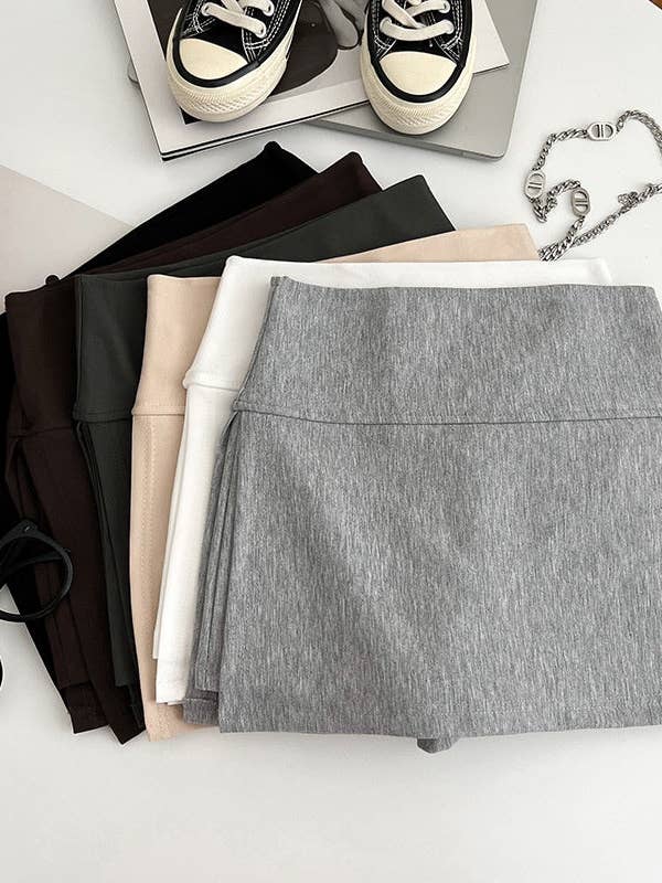 Basic A-Line Skort with Inner Shorts for wholesale by Katinki