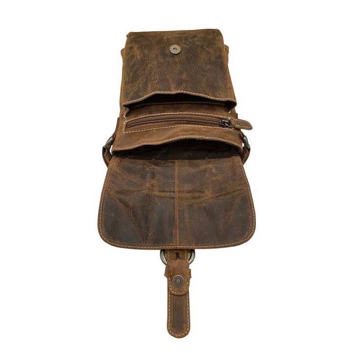 Arrigo – Mala de tiracolo – Unissexo por atacado – Bolsa de ombro de couro - Bolsa de tiracolo - Buffalo Leather14