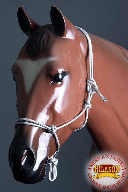 HILASON - Wholesale Horseback Riding Gear - Hilason Horse Adjustable Poly Tied Rope Halter7