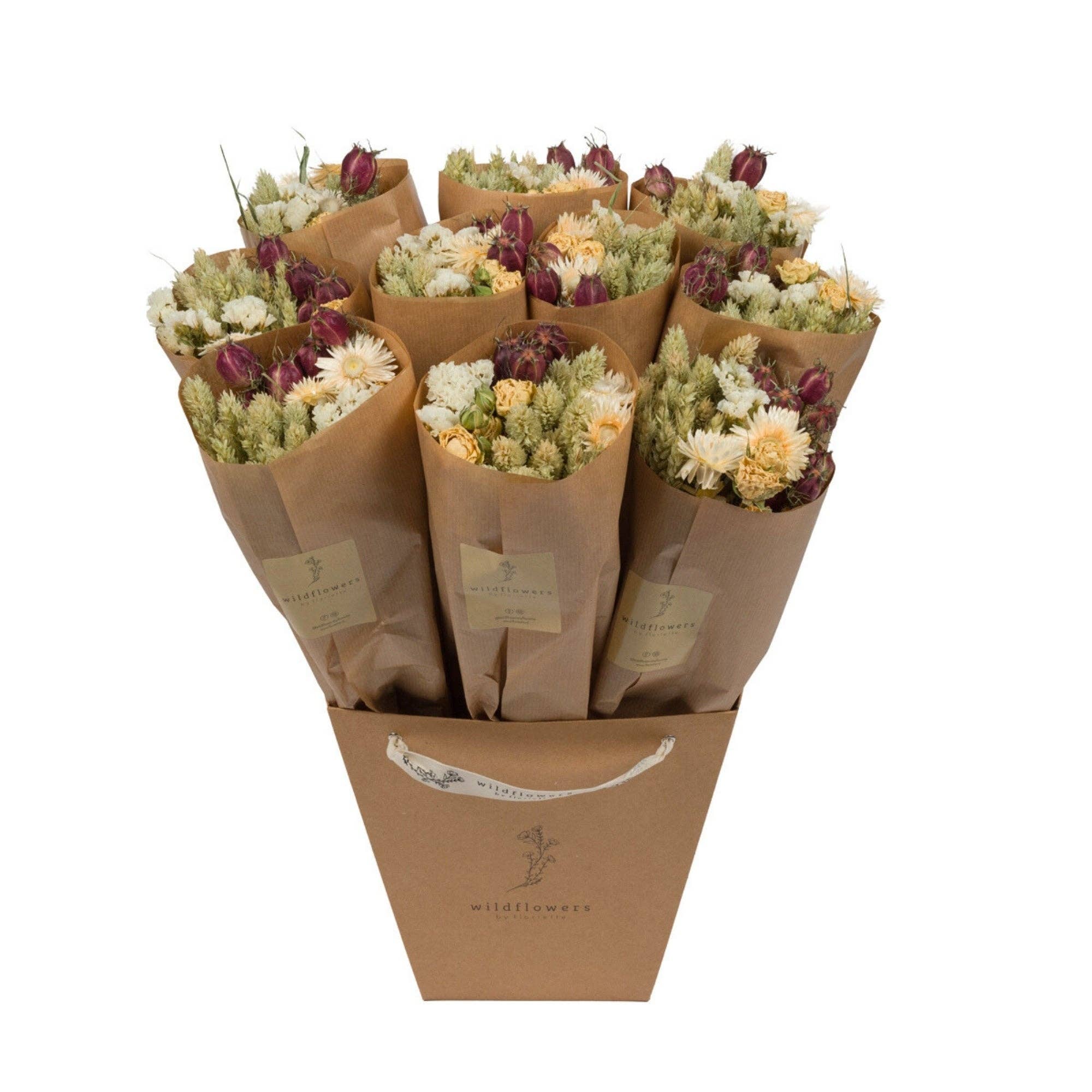 Wildflowers by Floriette – Flores secas/prensadas por atacado – Flores Secas - Mercado More - Natural2