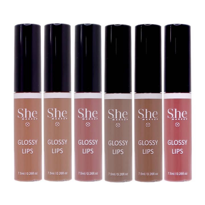 PINEAPPLE Beauty – Großhandel Lipgloss – Makeup She LG06 Nudes Glossy Lips Lipgloss - 36 Stück3