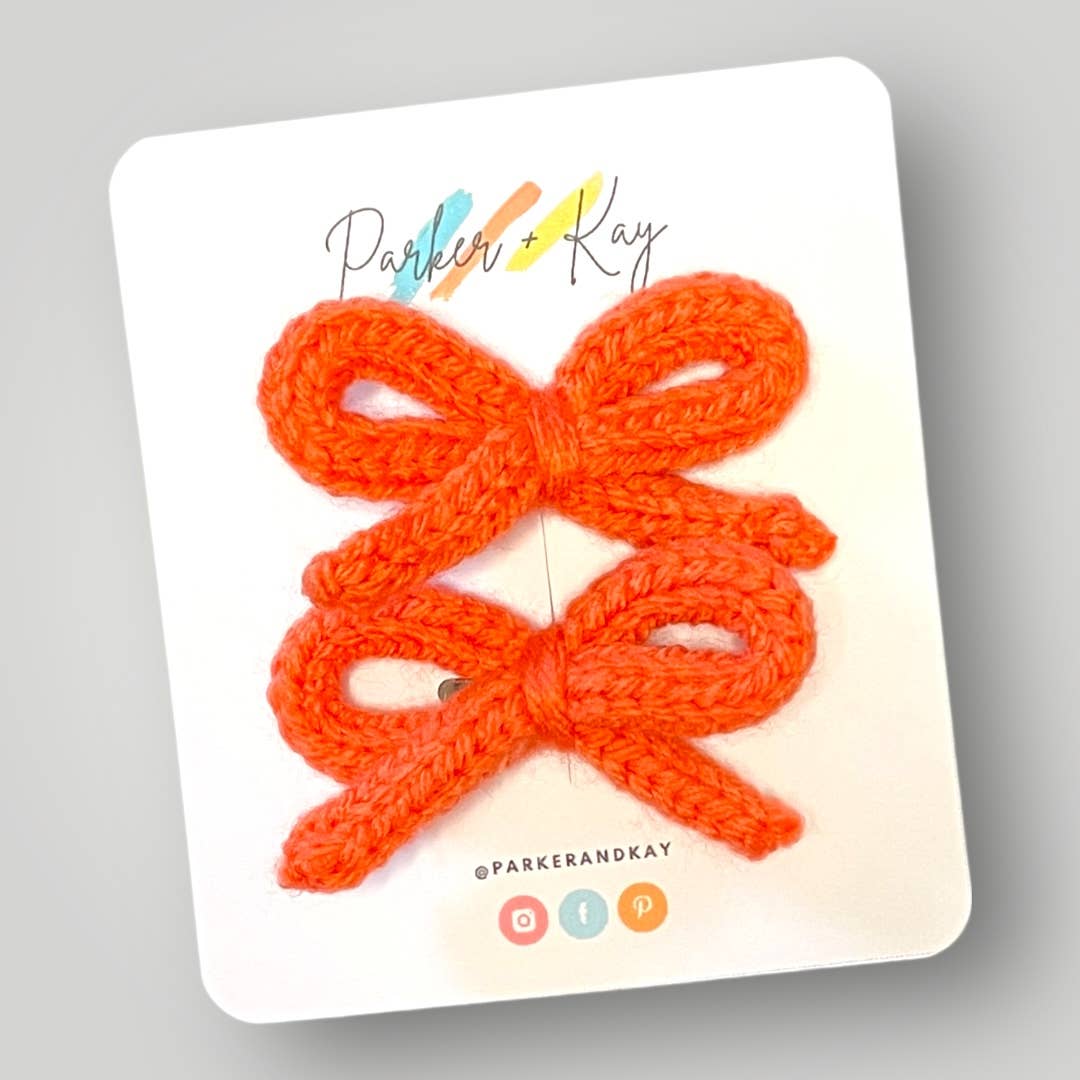 Parker and Kay Collective - Wholesale Hair Bow - Kids - Crocheted Hair Bows38