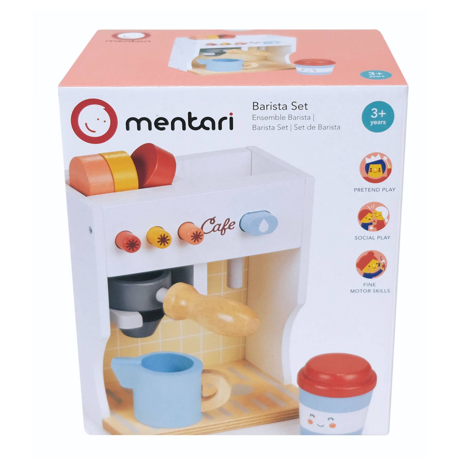 Mentari Toys - Vente Lot de jouets – enfant - Set Barista6