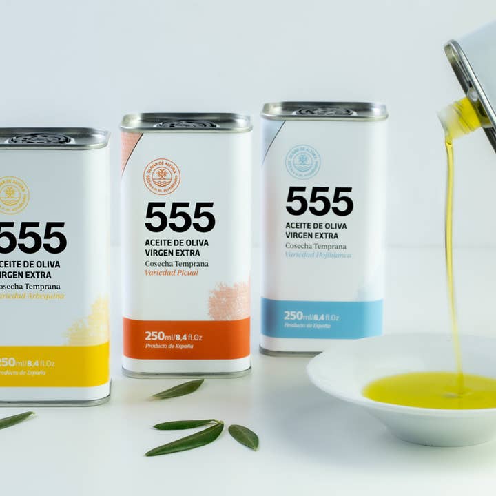 Almazara Terraverne – wholesale Olive oil – Gift Pack 250 ml cans2