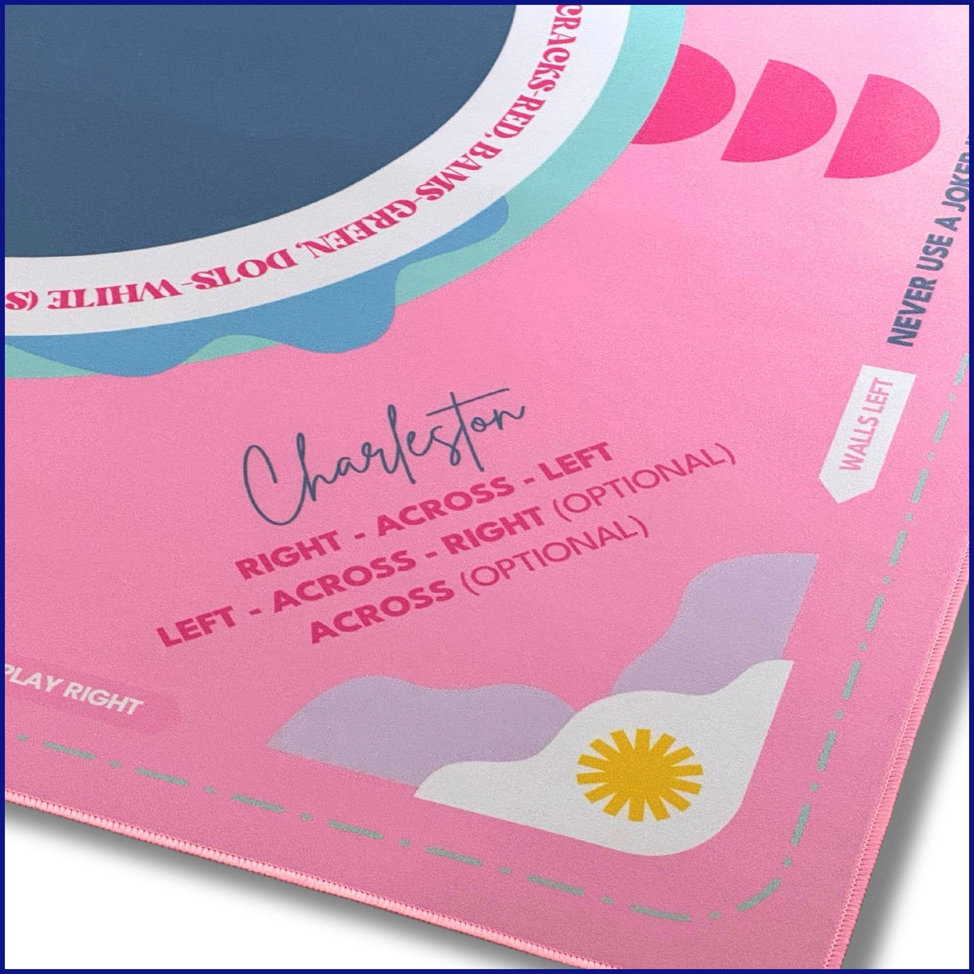 Morningside Mahjong - Wholesale Board Game - Magnolia Mahjong Neoprene Charleston Learning Mat4