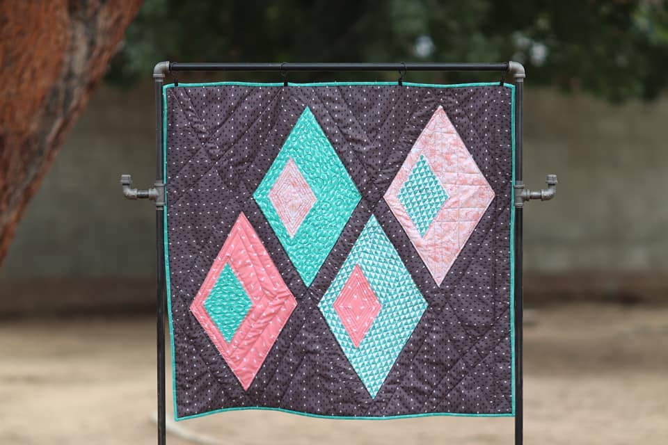 Rachel Rossi Design - Wholesale Craft Sewing Kit - Tiny Dancer | Quilt Pattern | Modern Vintage15