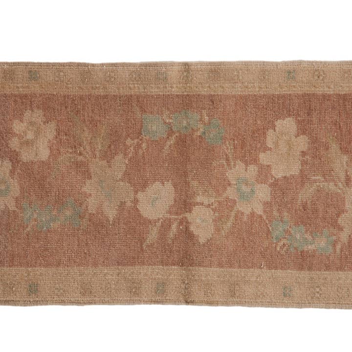 Alfombra Oushak vintage de 1,5 x 3,5 cm para venta al por mayor de Old New House