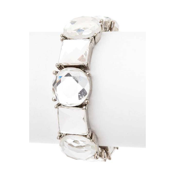 LA Jewelry Plaza - Wholesale Bangle Bracelet - Lucite Stretch Bracelet3