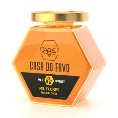 Multifloral Honey 240g for wholesale by Casa do Favo