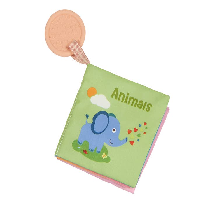 London Bridge & Maison Chic - Wholesale Book - Kids - Cloth Books with Teether Basket Prepack