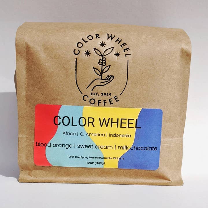 Color Wheel Blend 5lb for wholesale by Color Wheel Coffee Roasters