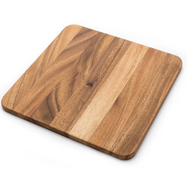 Fox Run Brands - Wholesale Cutting board - Ironwood Square Cutting Board, Acacia Wood, 9" x 9"2