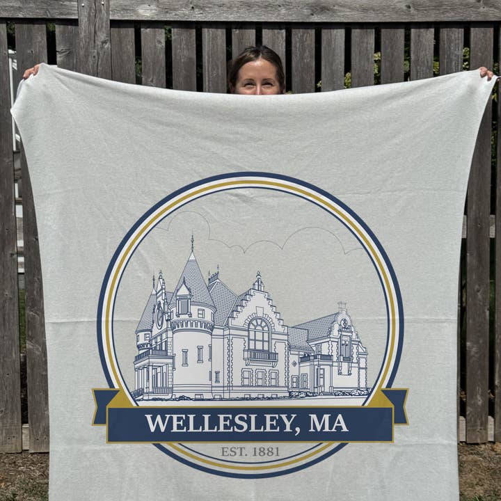 Wellesley Stadhuis: Gebreide Deken voor wholesale door The Placemaker Project