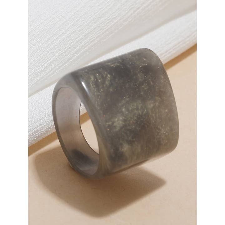 StyleGalX - Wholesale Cocktail/Statement Ring - Original Vintage 6 Colors Acrylic Geometric Ring9