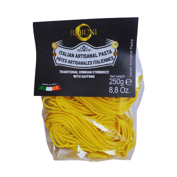 BABUNI Gourmet & Specialties - Wholesale Pasta - Saffron Spaghetti 0
